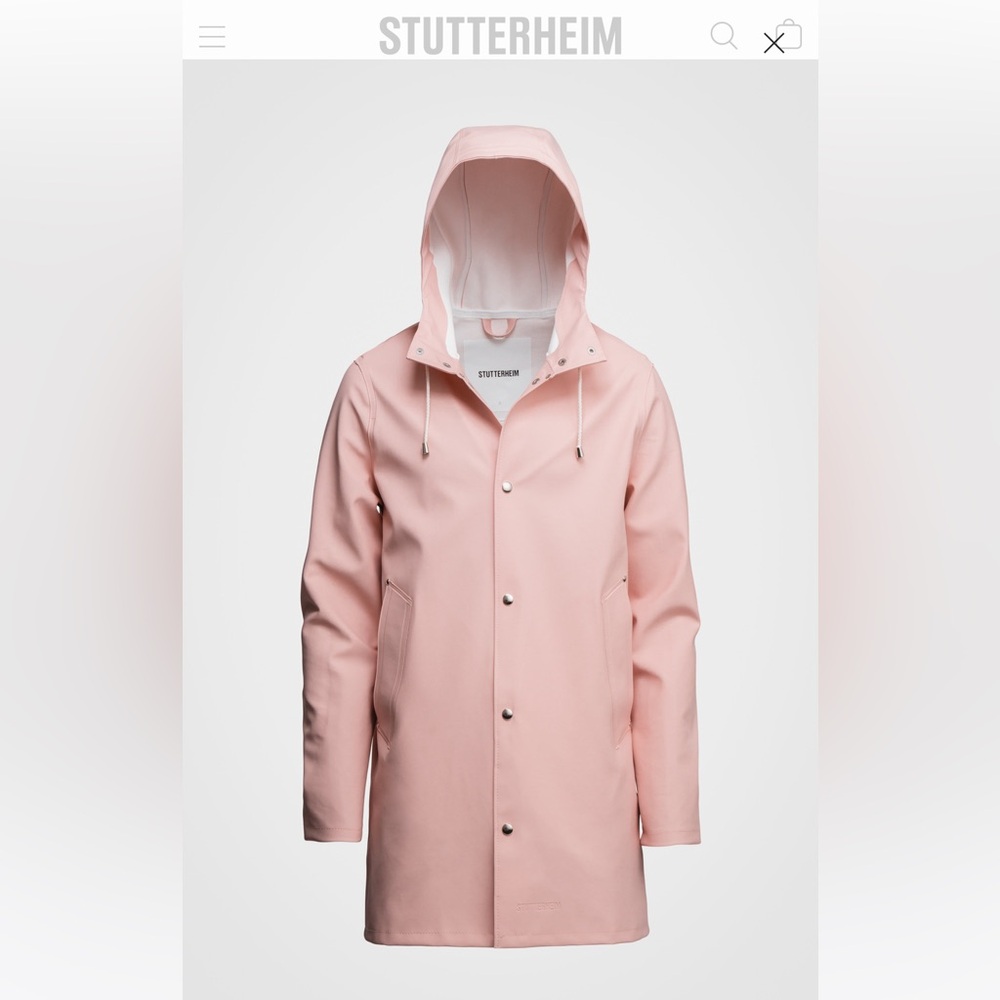 STUTTERHEIM STOCKHOLM WATERPROOF RAINCOAT || UNISEX SIZE M